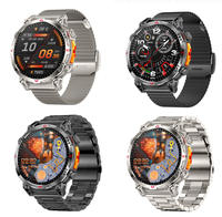Montre connectée unisexe la plus populaire avec fonction d'appel, suivi de la santé, suivi sportif, écran AMOLED et GPS