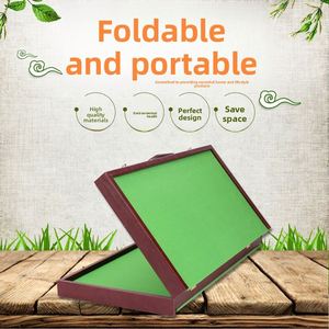 Square <b>Mini</b> Folding Storage Mahjong <b>Table</b> (for 22/24/30 Models) Indoor Use - Product Image 4