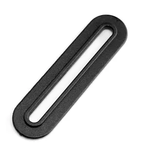 塑料环可调扣皮带扣皮带环矩形环包装配件黑色