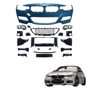 Nuevo Kit de Carrocería sin Pintar para BMW Serie <span class=keywords><strong>3</strong></span> F30, Actualización <span class=keywords><strong>M</strong></span> Tech, Parachoques Delanteros/Traseros, Parrilla, Tubo de Escape, Reemplazo de Guardabarros - Product Image 1