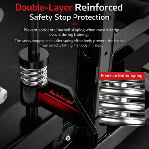 Rack Multifunzione Smith Machine Power Cage per Squat, Attrezzatura Fitness per Allenamento della Forza, per <span class=keywords><strong>Palestra</strong></span> Domestica - Product Image 3
