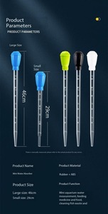 <span class=keywords><strong>Aquarium</strong></span> Uitwerpselen Absorberend Glazen Apparaat Handgeperst Hoge Zuigkracht <span class=keywords><strong>Aquarium</strong></span> Reiniging Waterwisselbuis 5L Modern Milieuvriendelijk - Product Image 2