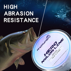 Angryfish Nylon transparent Monofilament Ligne de pêche flottante 300m 2-31lb pour River Stream Lake Ocean Boat Fishing OEM/ODM - Product Image 5