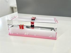 Pisapapeles Mágico de Papá Noel, Temporizador Líquido Navideño Único, Juguetes Sensoriales Festivos para Escritorio, Regalo Calmante al por Mayor para <span class=keywords><strong>Colegas</strong></span> y Amigos - Product Image 1