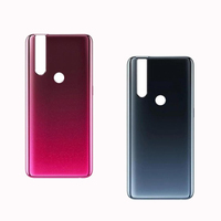 Penggantian Suku Cadang Penutup Aksesori Ponsel Biru dan Merah, Penutup Panel Belakang Asli untuk Casing Vivo V15