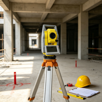 Station totale avancée de 2 pouces ZOOM45, équipement de topographie sans réflecteur 800m, WiFi, écran tactile Android 32 Go, OEM