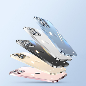 Chống Sốc Tempered Glass Trong Suốt Rõ Ràng Di Động Điện Thoại Di Động Trường Hợp Đối Với <span class=keywords><strong>iPhone</strong></span> 13 Trường Hợp 11 12 14 Pro Max Điện Thoại Trường Hợp Bìa - Product Image 4