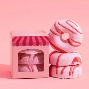 Coffret Cadeau de Bombes de Bain Naturelles pour Enfants, aux Huiles Essentielles Naturelles, Forme Luxe Cupcake et Donut, OEM Marque Privée - Product Image 2
