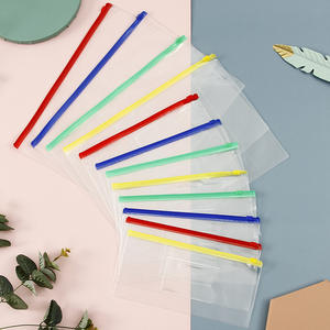 Enveloppes en plastique réutilisables à fermeture éclair, design élégant, prix bas, formats <span class=keywords><strong>A4</strong></span>, A5, A6 - Product Image 3