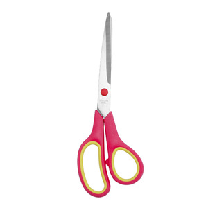 Stainless Steel Household Scissors 9.5 Inch Green Handle For Home Use - Product Image 4