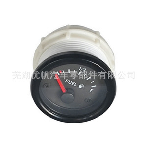 Medidor de combustible de 52 mm, 0-90 ohmios, para coche, camión, barco, motocicleta, 12 V, carcasa de plástico negra, pieza de repuesto - Product Image 3