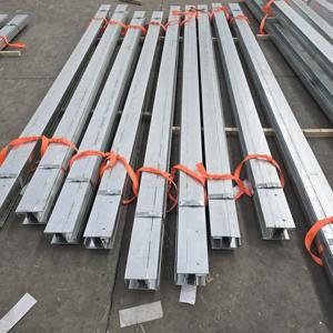 Poteau <span class=keywords><strong>en</strong></span> acier galvanisé, <span class=keywords><strong>poutre</strong></span> <span class=keywords><strong>en</strong></span> acier, traverses <span class=keywords><strong>en</strong></span> béton, mur - Product Image 4