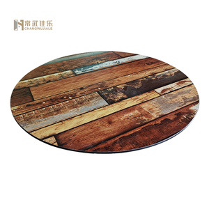 Hua jiale Venta caliente Directo de fábrica HPL Mesa compacta jardín exterior mesa de comedor plegable HPL - Product Image 1