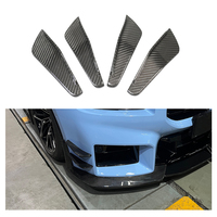 Ailerons agressifs en fibre de carbone véritable style TAKD pour BMW G87