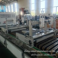 Équipement de ligne de production de brochettes d'aubépine avec machines de remplissage et de façonnage d'aubépine confite Argent et Blanc