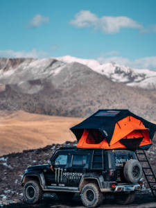 للبيع بالجملة خيمة علوية على السطح عربة نقل 1 مجموعة أنبوب هواء قابل للنفخ سقف أعلى سيارة سيارة خيمة سقف أعلى - Product Image 2