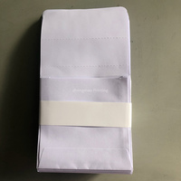 Enveloppes personnalisées avec logo imprimé pour verres de lunettes 1.56 HMC recyclables, pochette en papier couché avec poignée pour sac à lunettes ophtalmiques