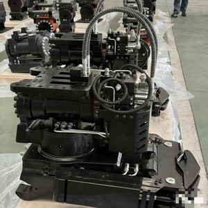 GJEM GJRH50 Coupleur rapide rotatif et inclinable à 360° - Attache hydraulique universelle pour seaux, grappins et marteaux hydrauliques - Product Image 5