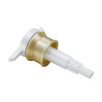Vente en gros d'usine - Bouchon de bouteille anti-fuite en plastique multicolores de 33 mm, distributeur de lotion, bouchon de bouteille d'eau personnalisable