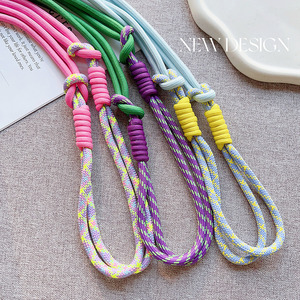 Étui de téléphone portable réglable de couleur vive sangle de sac sangle détachable support de sangle de Smartphone bandoulière <span class=keywords><strong>collier</strong></span> de lanière de téléphone - Product Image 4