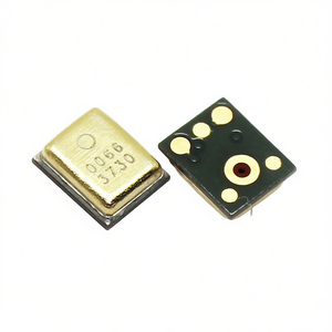 Microfono Quadrato a 6 Pin Placcato in Oro, Componente per Montaggio Superficiale - Product Image 2