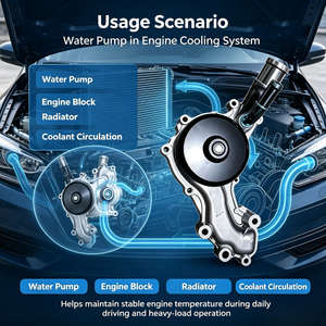 Pompe à eau de moteur automatique de Offre Spéciale B1010-JK20A pièces d'auto d'OEM adaptées aux besoins du client pour la nouvelle pompe utilisée de voiture - Product Image 3