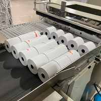 Rouleau de papier thermique de qualité A en gros, 57 mm x 40 mm, pour caisse enregistreuse POS, 55 g/m², 60 g/m², 65 g/m², 70 g/m², personnalisable