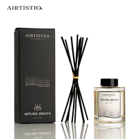 Diffuseur de roseaux aromatique avec bâton de roseau en rotin, bouteilles en verre, diffuseur de roseaux, ensembles cadeaux de haute qualité