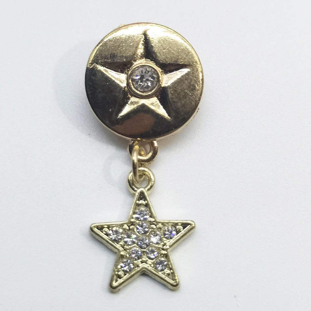 007 Strass synthétiques étoile à cinq branches 1 pièces