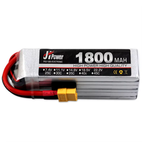 Pabrik JHLIPO Grosir Paket Baterai Lipo RC 1100/1500/1800 Mah 25C 2-6S untuk Model Pesawat, Mobil, dan Kapal RC