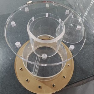 Tubo de Vidrio Orgánico Transparente, Equipo Experimental Cilíndrico, Dispositivo de Prueba Acrílico - Product Image 2