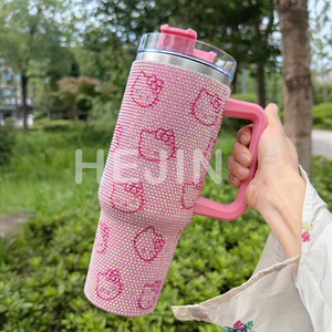 2024 <b>Hot</b> Selling Wholesale Cartoon Double-Layer Stainless Steel 40 oz Large Capacity 6-12 Hours Thermal Insulation Hand Pressing - Product Image 6