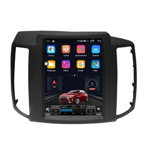 Autoradio Android 10 de 10.4 pouces avec système audio stéréo GPS intégré Carplay et OBD2 Nissan MAXIMA 2008-2014 Garantie 1 an