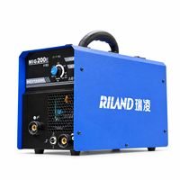 Machine à souder MIG RILAND MIG 200E IGBT Inverter 200A 110V 220V double tension portable gaz MIG Mag