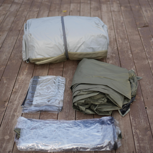 Fabricant de tente pneumatique étanche pour l'extérieur 210g Polyester-coton tente de camping d'hiver gonflable pour le glamping - Product Image 6