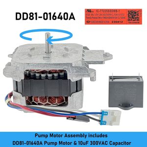 มอเตอร์ปั๊มหมุนเวียนเครื่องล้างจาน120V 200W 3050 RPM อะไหล่สแตนเลสสำหรับ Samsung DW80F600UTS UTW - Product Image 2