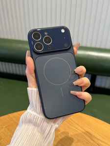 <span class=keywords><strong>IPhone</strong></span> 17 Pro Max용 코닝 유리 렌즈가 있는 AG 유리 PC 마그네틱 전화 케이스 및 오리지널 컬러 전기도금 AF 오일 케이스 - Product Image 2