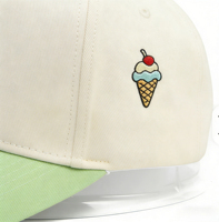 Gorra de Béisbol Personalizada OEM con Bordado, Gorras Curvas Ajustables de Dos Tonos para Hombre