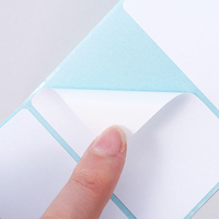 Autocollant thermique imprimé coloré 4x6 pouces, papier auto-adhésif, étiquette thermique directe, rouleau de papier d'expédition