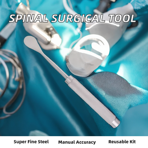 Raspador periostal Cobb, elevador espinal, instrumentos quirúrgicos ortopédicos de acero inoxidable de calidad superior, reutilizables manualmente - Product Image 2