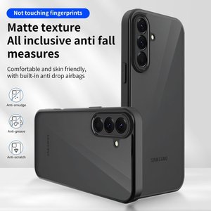 Ốp mờ cho <span class=keywords><strong>Samsung</strong></span> <span class=keywords><strong>Galaxy</strong></span> A07 A17 A26 A35 A56 M36 Ốp điện thoại hai trong một bao gồm bảo vệ máy ảnh vỏ bọc cảm giác - Product Image 3