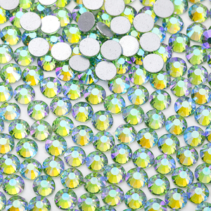 Strass en verre: cristaux ab dos plat sans correctif ss3/4/5/6/8/10/12/16/20 haute qualité - Product Image 6