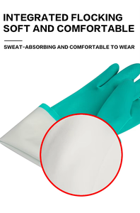 Gants en nitrile non doublés CITICITY Heavy Duty 15 mil |   Gants de travail de sécurité industrielle résistants aux produits chimiques - Product Image 6