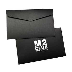 Sobres de Cartulina Negra Mate de Alta Calidad con Estampado Dorado en Caliente Personalizado, Tarjetas de Agradecimiento con Logotipo al por Mayor de 8*13 cm - Product Image 6