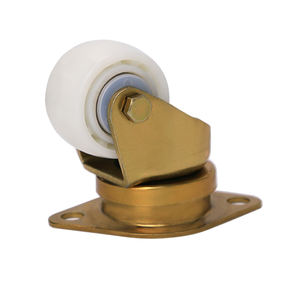 SKU-C Goldene Halterung Nylon rad Wartung Kostenlose Luftfracht förderer Lenkrad Einfache Installation Ball <span class=keywords><strong>Caster</strong></span> Flughafen Rollen - Product Image 1