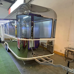 Remolque de Comida Totalmente Equipado para Pizza, Camión de Comida, Cafetería Móvil, Carrito de Catering, Hamburguesas, Hot Dogs, Acero Inoxidable Resistente a la Oxidación - Product Image 2