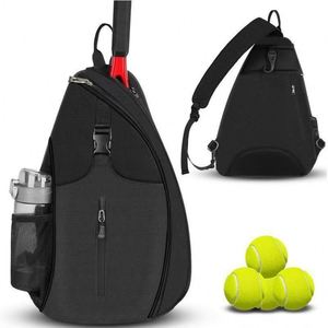 Factory Custom Logo Badminton Racket Storage Crossbody Bag Outdoor Sport <b>Training</b> Tennis Sling Bags Unisex Pickleball <b>Backpack</b> - Product Image 6