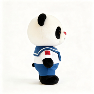 Peluche Promozionale Personalizzato a Forma di <span class=keywords><strong>Panda</strong></span> con Vestiti, Giocattolo di Peluche Animale Personalizzabile, Simpatico Peluche di <span class=keywords><strong>Panda</strong></span> Personalizzato - Product Image 5
