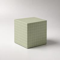 Bloc décoratif en MDF, cube géométrique, accessoire de présentation pour la maison, le bureau, les étagères, les tables, la décoration intérieure, les projets d'artisanat
