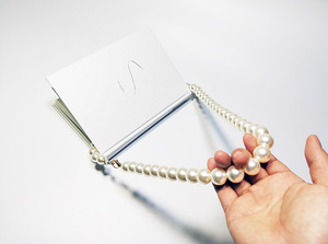 कस्टम उच्च गुणवत्ता 18mm हस्तनिर्मित मनके मोती हाथ बैग श्रृंखला का पट्टा पर्स क्लच हैंडबैग संभाल प्रतिस्थापन - Product Image 5